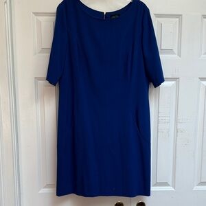 Tahari Cobalt Blue Dress